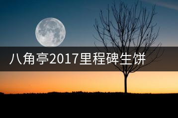 八角亭2017里程碑生餅，擁抱半個世紀(jì)的情懷
