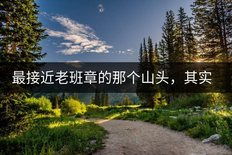 最接近老班章的那個(gè)山頭，其實(shí)叫做曼新竜