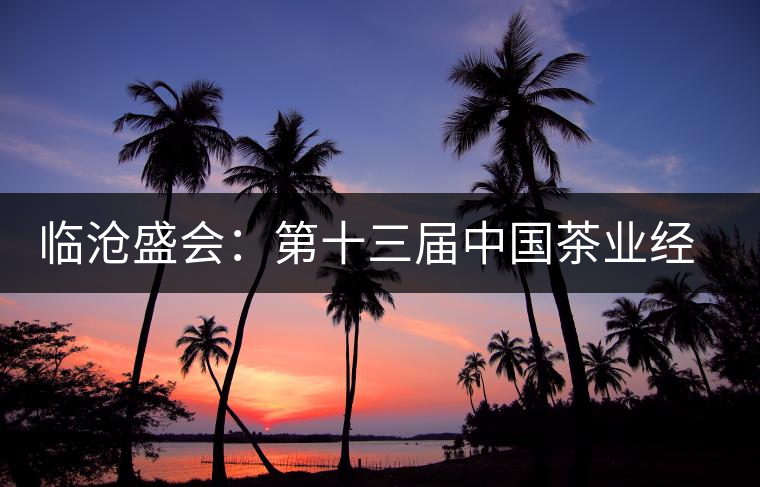 臨滄盛會：第十三屆中國茶業(yè)經濟年會聚焦中國茶產業(yè)的下一個五年