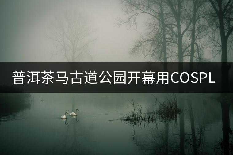 普洱茶馬古道公園開幕用COSPLAY做宣傳 普洱茶馬古道公園開幕用COSPLAY做宣傳