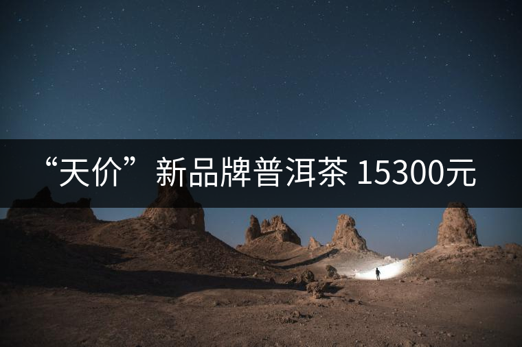 “天價”新品牌普洱茶 15300元/餅！