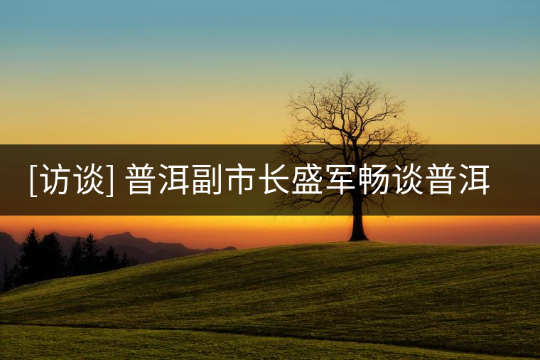 [訪(fǎng)談] 普洱副市長(zhǎng)盛軍暢談普洱茶未來(lái)發(fā)展