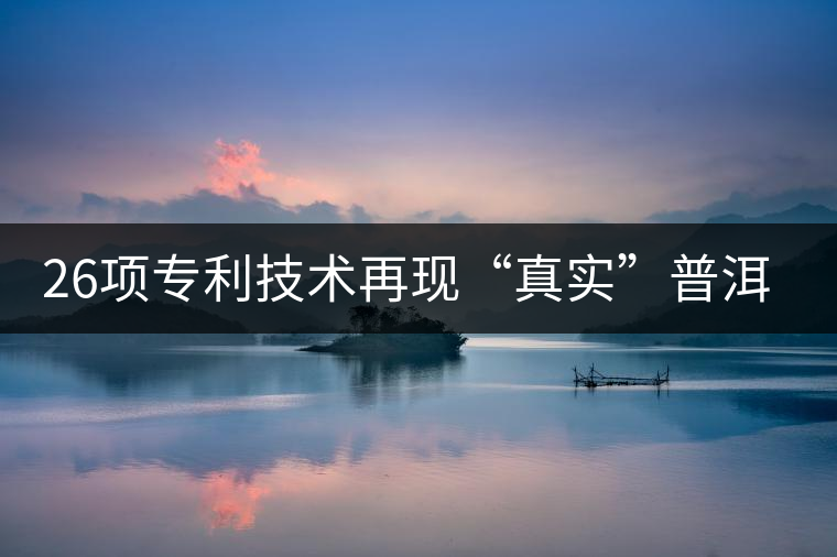 26項(xiàng)專利技術(shù)再現(xiàn)“真實(shí)”普洱茶