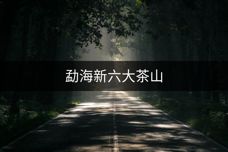 勐海新六大茶山