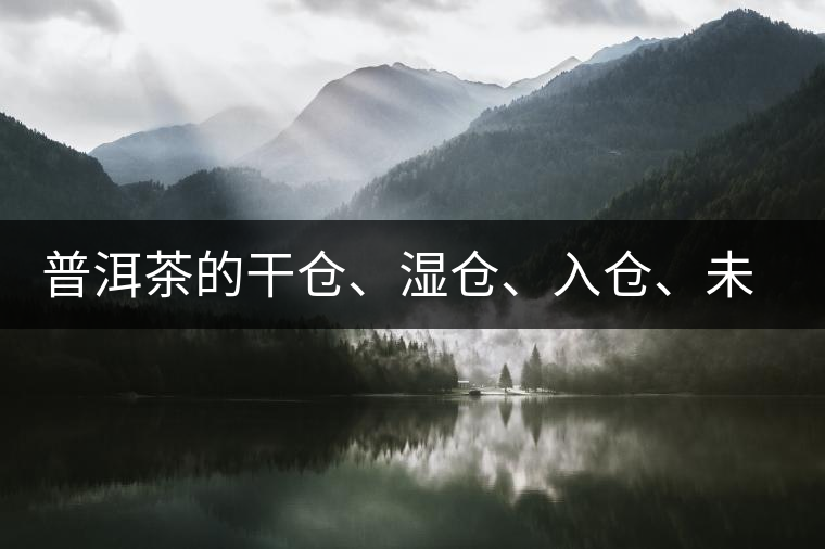 普洱茶的干倉(cāng)、濕倉(cāng)、入倉(cāng)、未入倉(cāng)及辨識(shí)區(qū)分