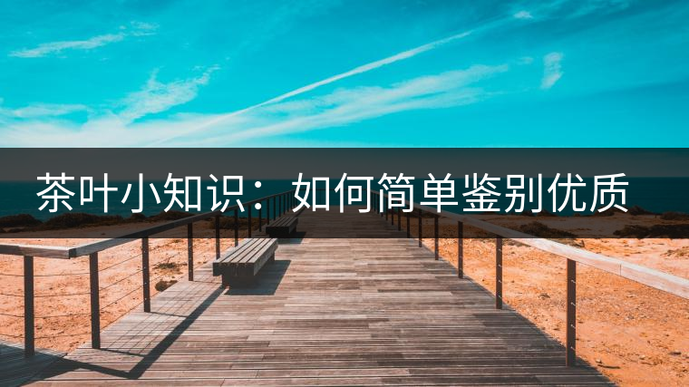 茶葉小知識：如何簡單鑒別優(yōu)質(zhì)普洱茶？