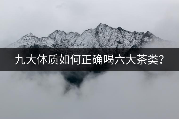 九大體質(zhì)如何正確喝六大茶類？