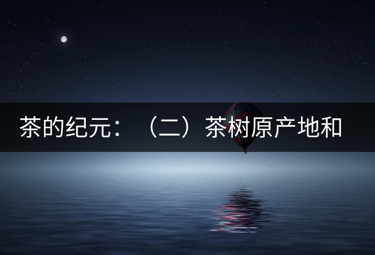 茶的紀(jì)元：（二）茶樹原產(chǎn)地和原始分布中心