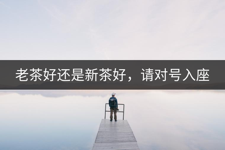 老茶好還是新茶好，請對號入座