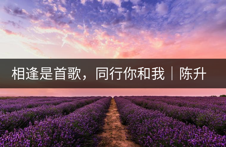 相逢是首歌，同行你和我｜陳升號與大家相約武漢茶博會！