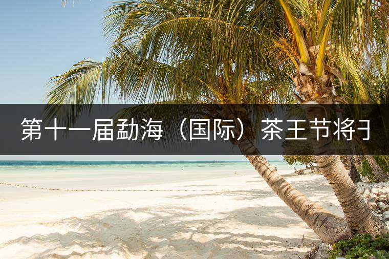 第十一屆勐海(國際)茶王節(jié)將于9月28日在勐海隆重舉行 第十一屆勐海(國際)茶王節(jié)將于9月28日在勐海隆重舉行