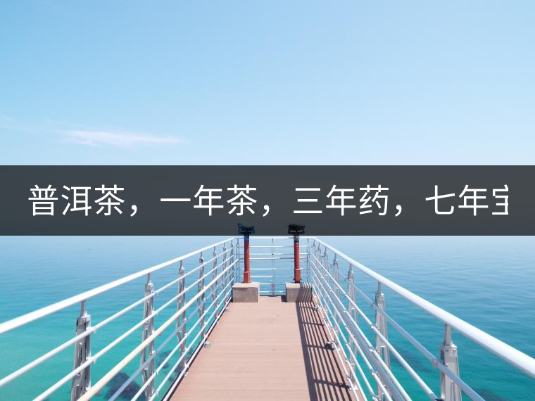 普洱茶，一年茶，三年藥，七年寶2020年為自己存點(diǎn)好茶