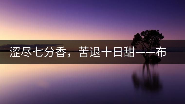 澀盡七分香，苦退十日甜——布朗山千年古寨曼新龍