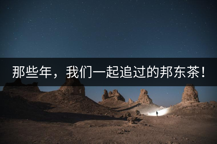 那些年，我們一起追過的邦東茶！