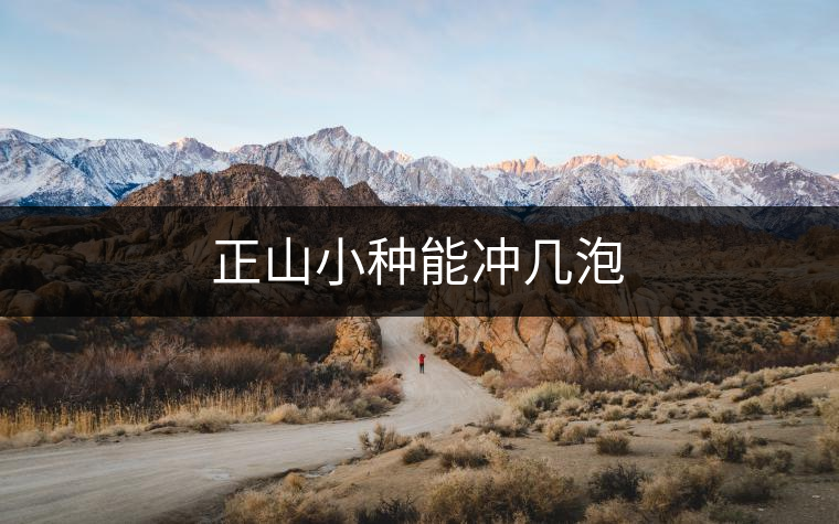 正山小種能沖幾泡 正山小種能沖幾泡