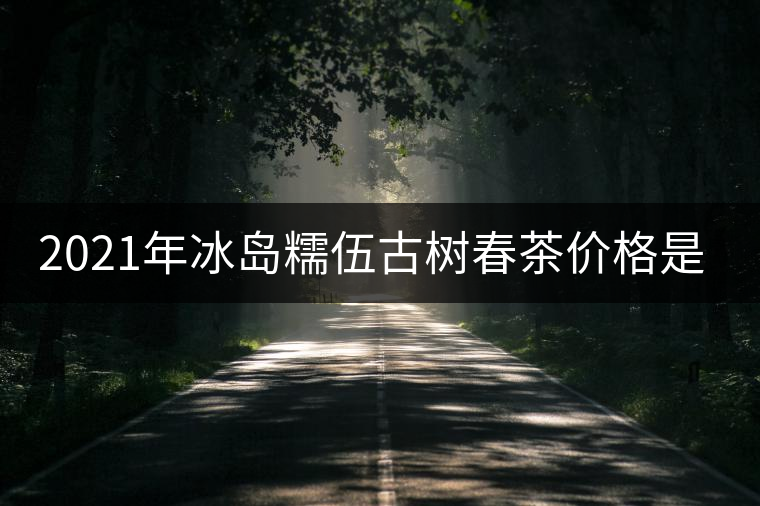 2021年冰島糯伍古樹春茶價格是多少？