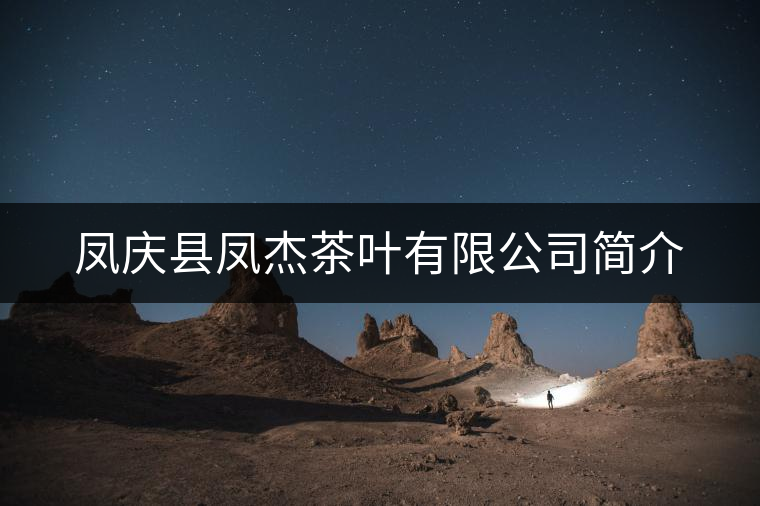 鳳慶縣鳳杰茶葉有限公司簡(jiǎn)介 鳳慶縣鳳杰茶葉有限公司簡(jiǎn)介