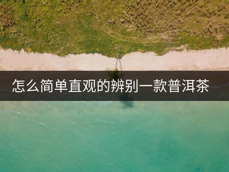 怎么簡(jiǎn)單直觀的辨別一款普洱茶的優(yōu)劣？