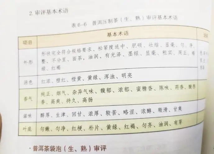 活學(xué)活用 ，一學(xué)就會(huì)的普洱茶口感術(shù)語